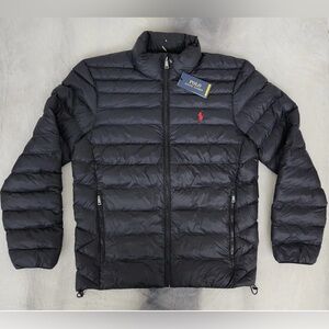 Polo Ralph Lauren Colden Jacket Medium Packable Insulated Puffer Performance